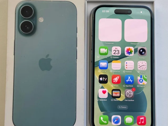 Фото: В продаже iPhone 16 Teal 128 gb 🐢