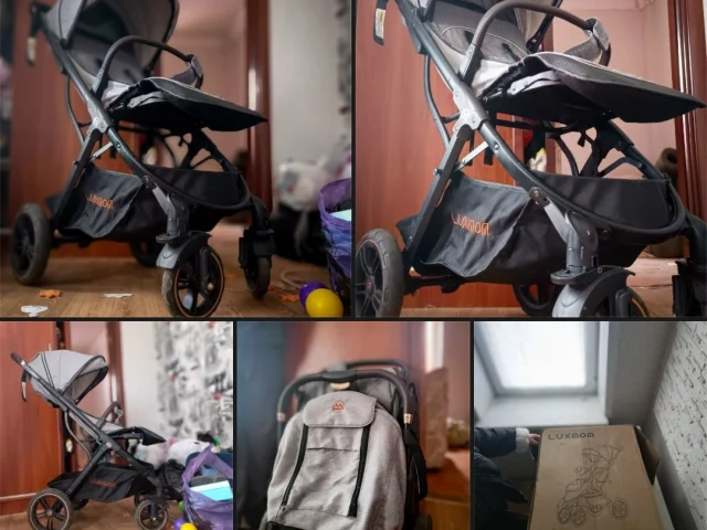 Фото: Продам коляску в отличном состоянии. После одного ребёнка. В комплекте: матрасик, накидка на ножки, подстаканник, дождев