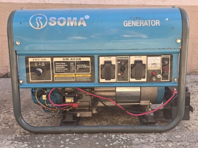 Фото: Продам генератор 2,8kW, работающий на бензине, газ-метане, газ-пропане