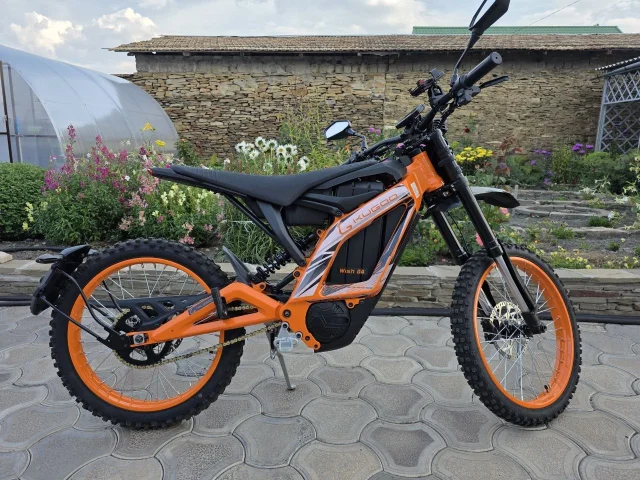 Фото: Продам электропитбайк Kugoo Wish 04.  Состояние отличное, пробег всего 260 км, куплен был в апреле месяце, ездить некогд