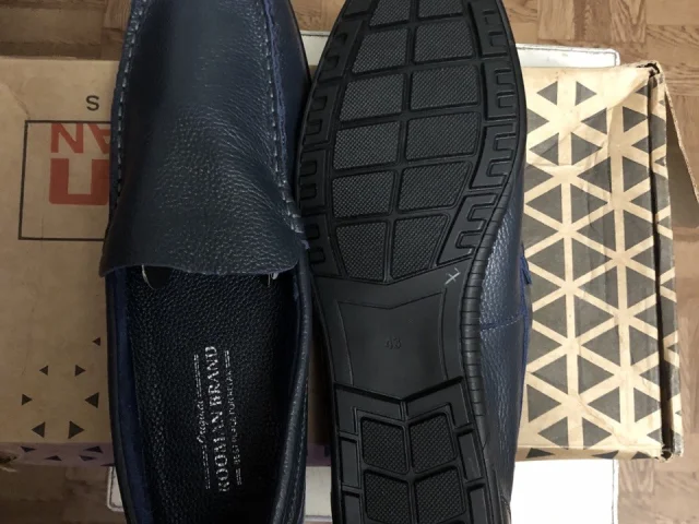 Фото: Продам Rooman Casual (темно синие). Кожа. Размер: 43 на 44. Цена:3 200 руб.Тел: