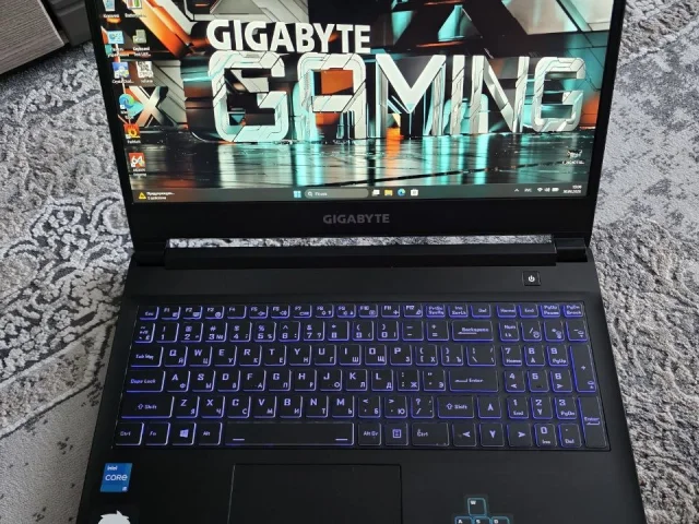 Фото: Продам игровой ноутбук Gigabyte G5. Состояние отличное, без каких либо дефектов. Можно играть во все последние игры! Уст