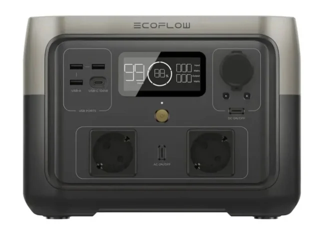 Фото: ⚡ EcoFlow RIVER 2 Max — компактная портативная электростанция