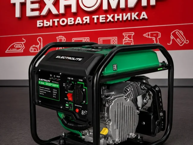 Фото: Инверторный бензиновый генератор Electrolite EL 4500i