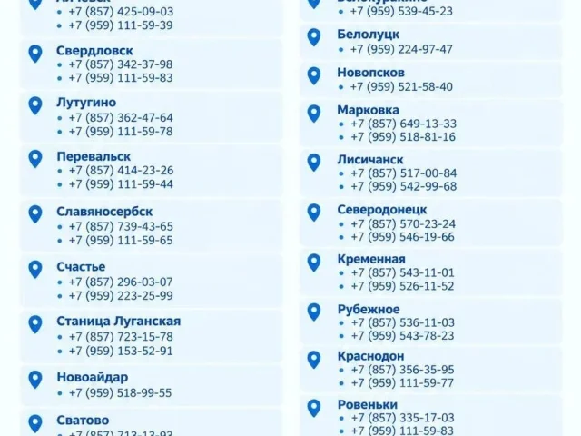 Фото: 🚑 Альтернативные номера скорой помощи в ЛНР