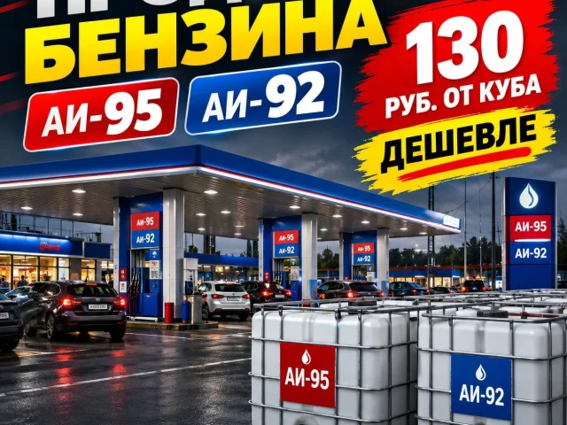 Фото: ⛽ ПРОДАЖА БЕНЗИНА АИ-92 и АИ-95!