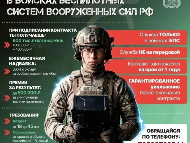 Фото: Служба на территории ЛНР в новом подразделении со специальным контрактом на 1 год как в ЧВК💥💥💥Гарантированное увольнение