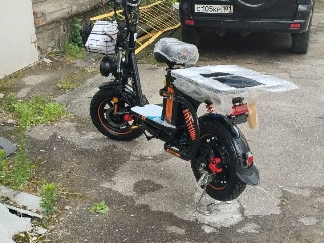 Фото: Продам НОВЫЙ электровелосипед Куго V3ProMax. Скорость до 60км/ч. Запас хода до 75км. Цена 65.000. Луганск