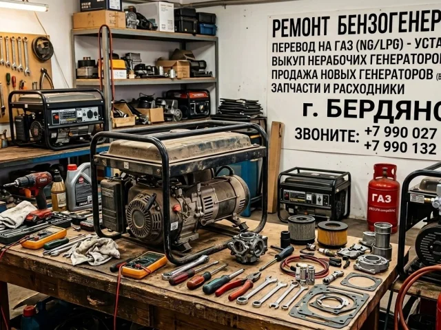 Фото: ❗РЕМОНТ ГЕНЕРАТОРОВ бензин 🔧