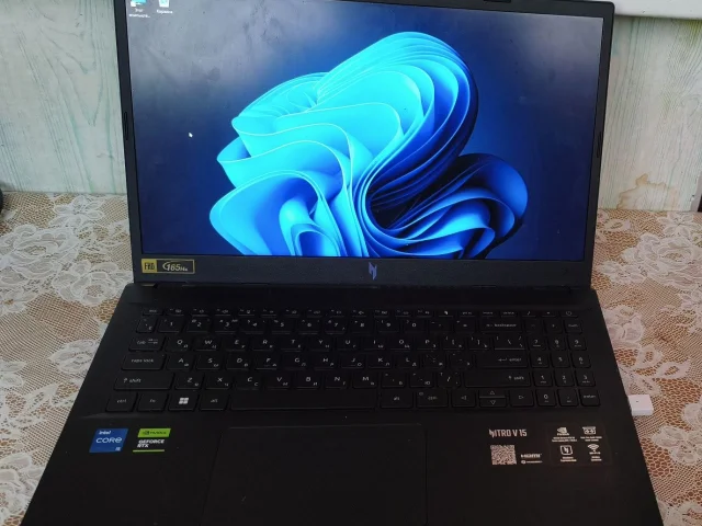 Фото: Игровой ноутбук Acer Nitro V15 15.6 , Intel Core i5-13420H, RAM 32 ГБ, SSD 512 ГБ, NVIDIA GeForce RTX 5050 8 ГБ, Windows