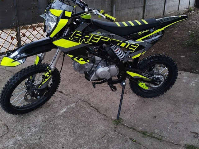 Фото: 📱 Новоалексеевка. Питбайк мощная новинка 2026г. Racer RX140E LITE цвет оранжевый./зелёный