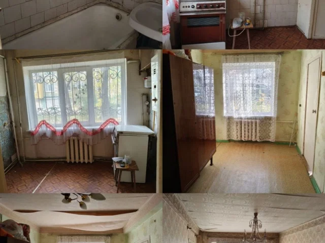 Фото: Продам 2к. 2.7 млн. руб., торг 2.5 млн. руб , ул. Полоцкая,4,  Остановка, "Победа", 40/26/83, 1/4, цоколь средний, решет