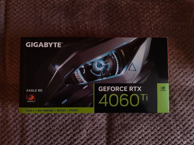 Фото: Продаётся RTX 4060 ti на 8 гб. В пользовании была год, состояние хорошее, не вскрывалась, на пломбе. Цена 30 тысяч рубле