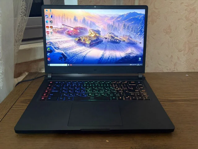Фото: Продам мощный игровой ноутбук Xiaomi Mi Gaming, экран с частотой 144Гц, мощный процессор и топовая видеокарта на 6 гигаб