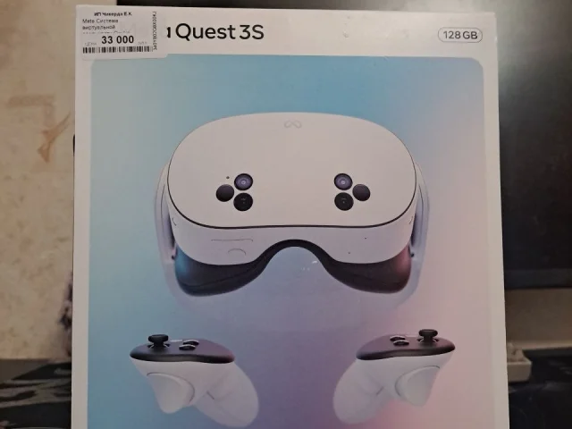 Фото: VR очки Meta quest 3s 128gb. Состояние около идеальное 9.5/10, в использовании были две недели
