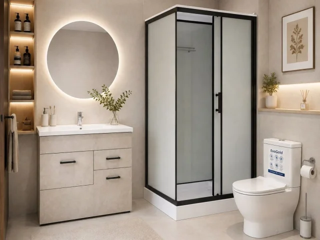 Фото: Магазин «СантехНИка» в Старобельске: душевые кабины в наличии! 🚿