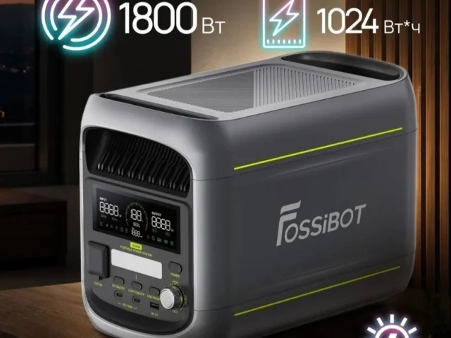 Фото: Продам новые портативные станции Fossibot F1800 60000 рублей. + . Также есть возможность заказать любую бытовую технику,