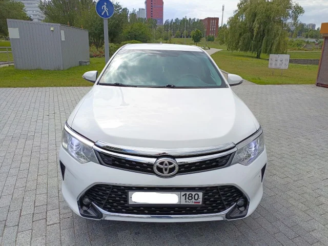 Фото: Toyota Camry 55! Год выпуска 2016! Цена 1350.000 Торг🎁! ПОЛНЫЙ БАК БЕНЗИНА В ПОДАРОК! В отличном состоянии! Вложений не 