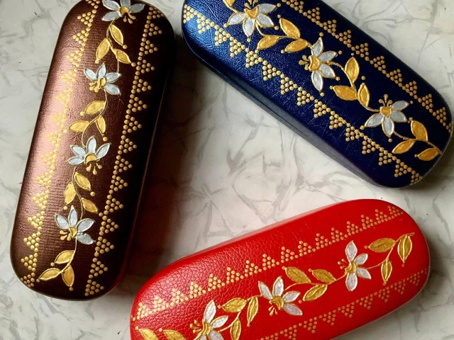 Фото: 🎁 Новые, в упаковке. Футляры для очков с росписью