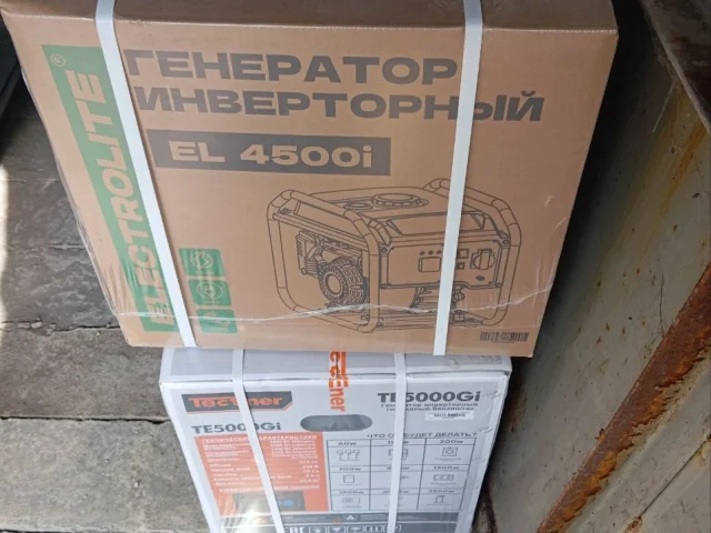 Фото: Продам новый инверторный генератор на 4квт номинальная мощность 30000 руб