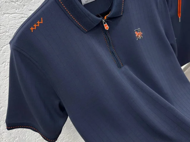 Фото: Мужской комплект от всемирно известного бренда HERMES, состоящий из футболки и шорт в классическом стиле!