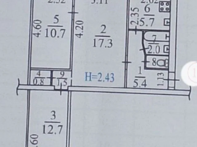 Фото: Продам светлую, теплую 3 - х. к.кв. 3/5, 57.8 м.кв, кухня 5.7 м.кв., в Приморском районе г.Мариуполя, по пр.Нахимова, ор