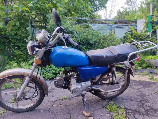 Фото: Продам мотоцикл альфа 110 кубов. На полном ходу. Заводится с пол оборота! Работает как часики. Сел и катайся! Документы 