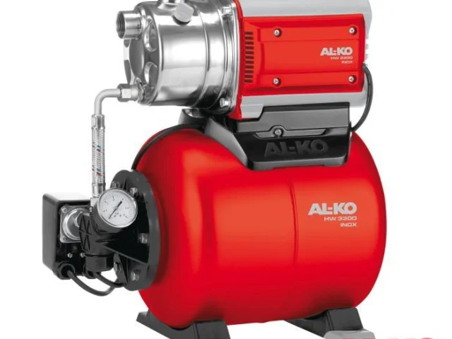 Фото: 🔌 ПРОДАМ НАСОСНУЮ СТАНЦИЮ ДЛЯ ДОМА, САДА - AL-KO HW 3300 INOX 113512