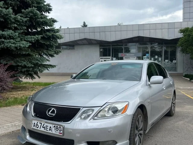 Фото: Lexus GS300 2007год конец,родной пробег 298000км ,но мотор контрактный 40000км(ставили в 2025 году),технически авто в ид