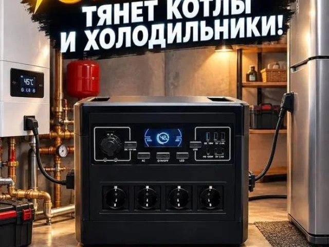 Фото: Портативная электростанция, новая в упаковке, мощностью 2,4 кВт, есть в наличии, цена 85.000 руб., Мариуполь