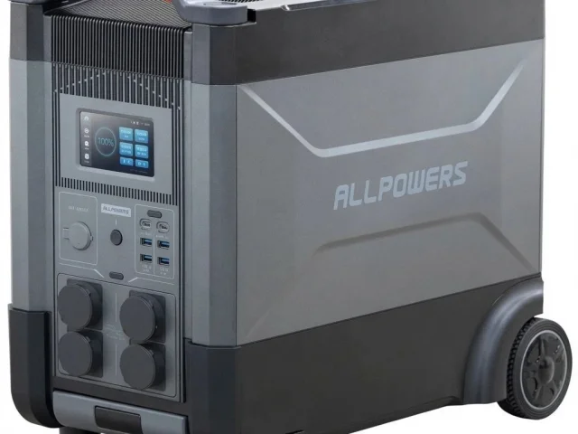 Фото: ALLPOWERS R4000 Ёмкость аккумулятора 3456 Вт·ч Ресурс циклов (до 80%) более 3500 циклов Срок службы более 10 лет Расширя
