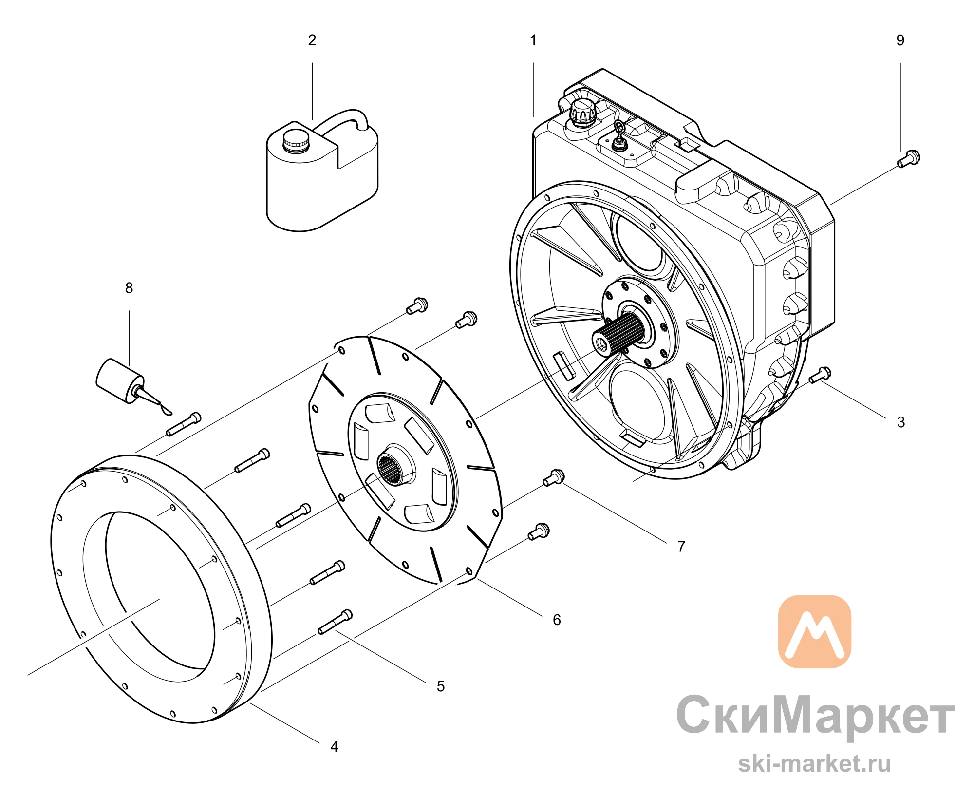Демпфер крутильных колебаний