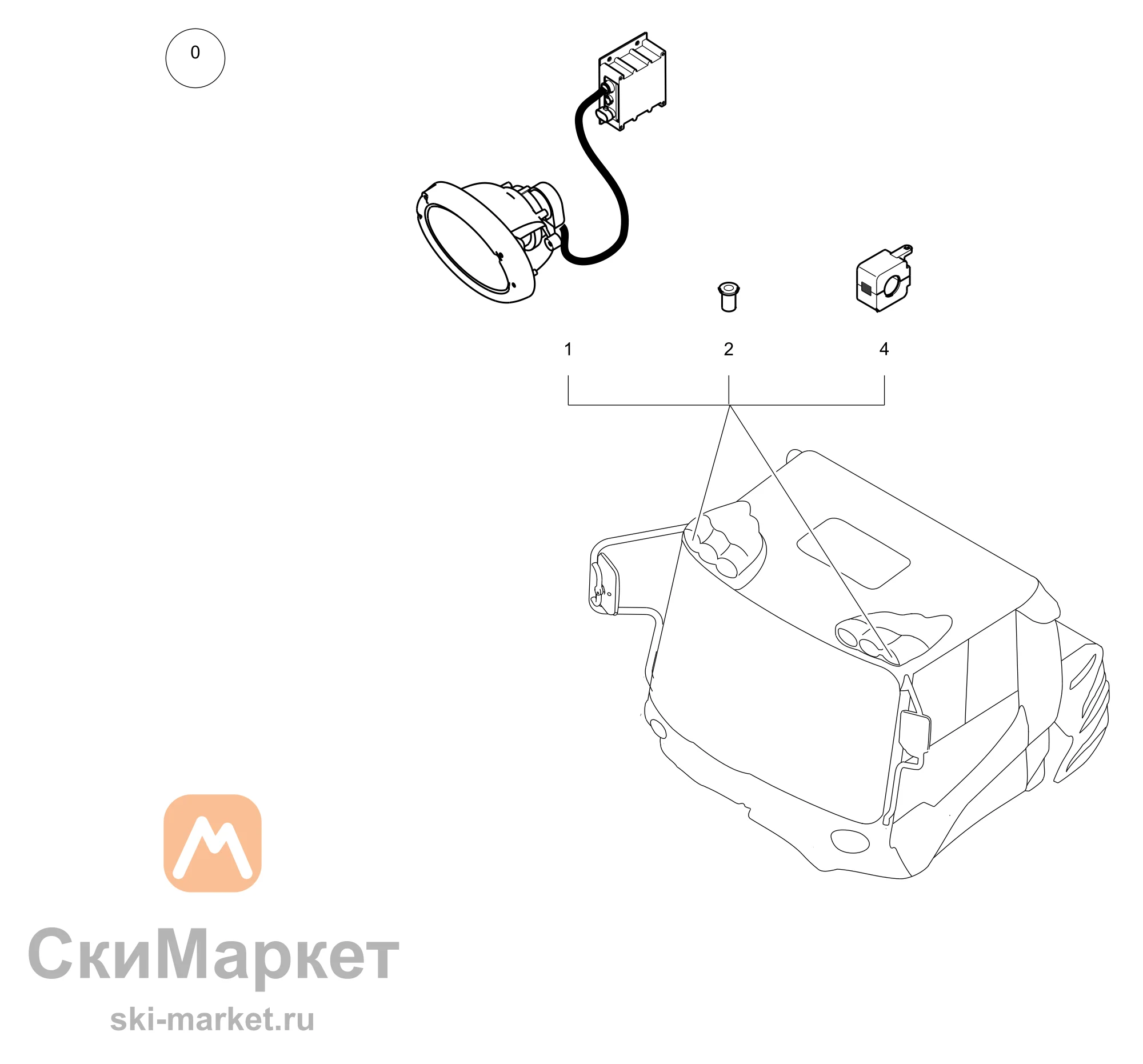 Заклёпочная гайка закрытая