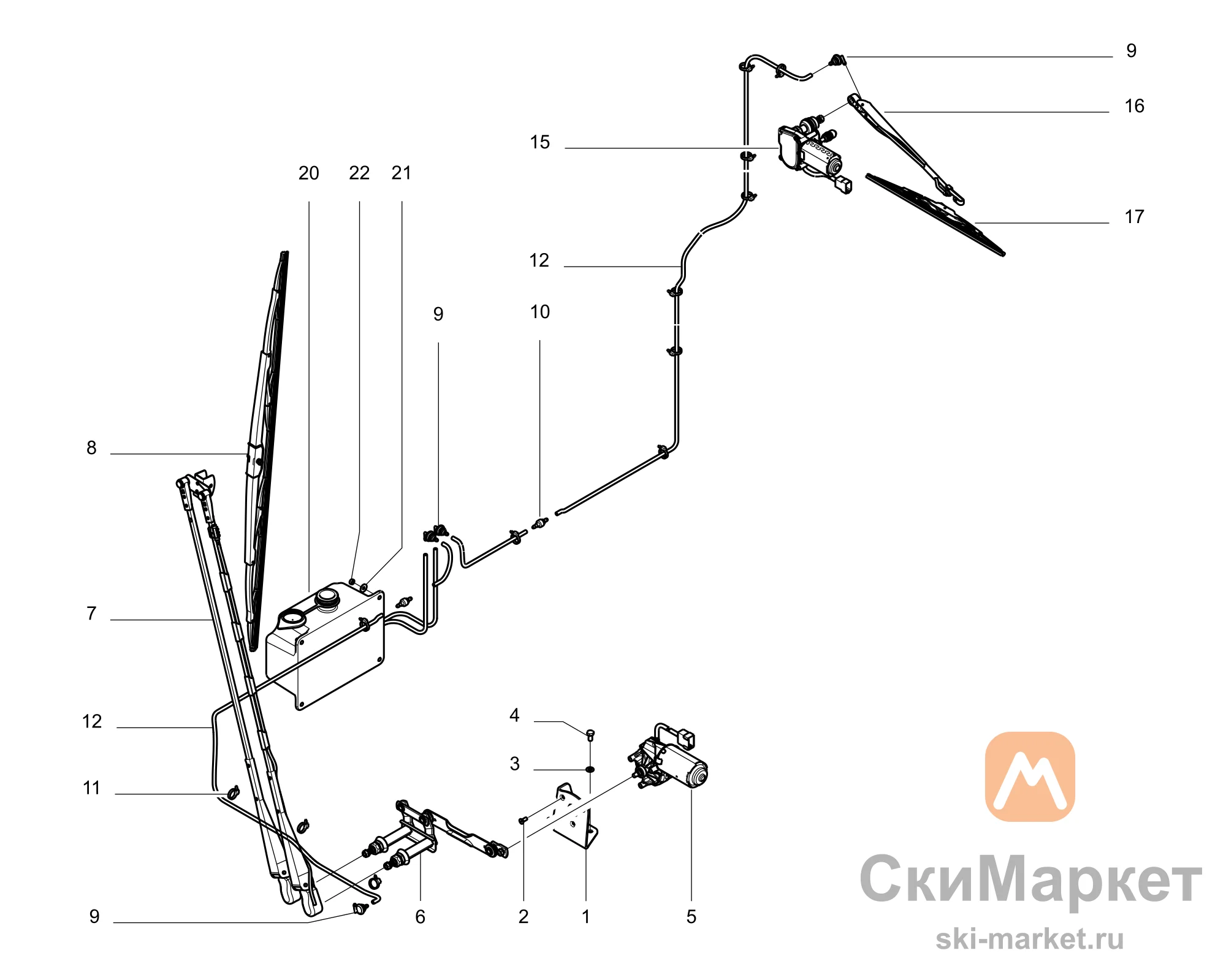 Поворотный рычаг