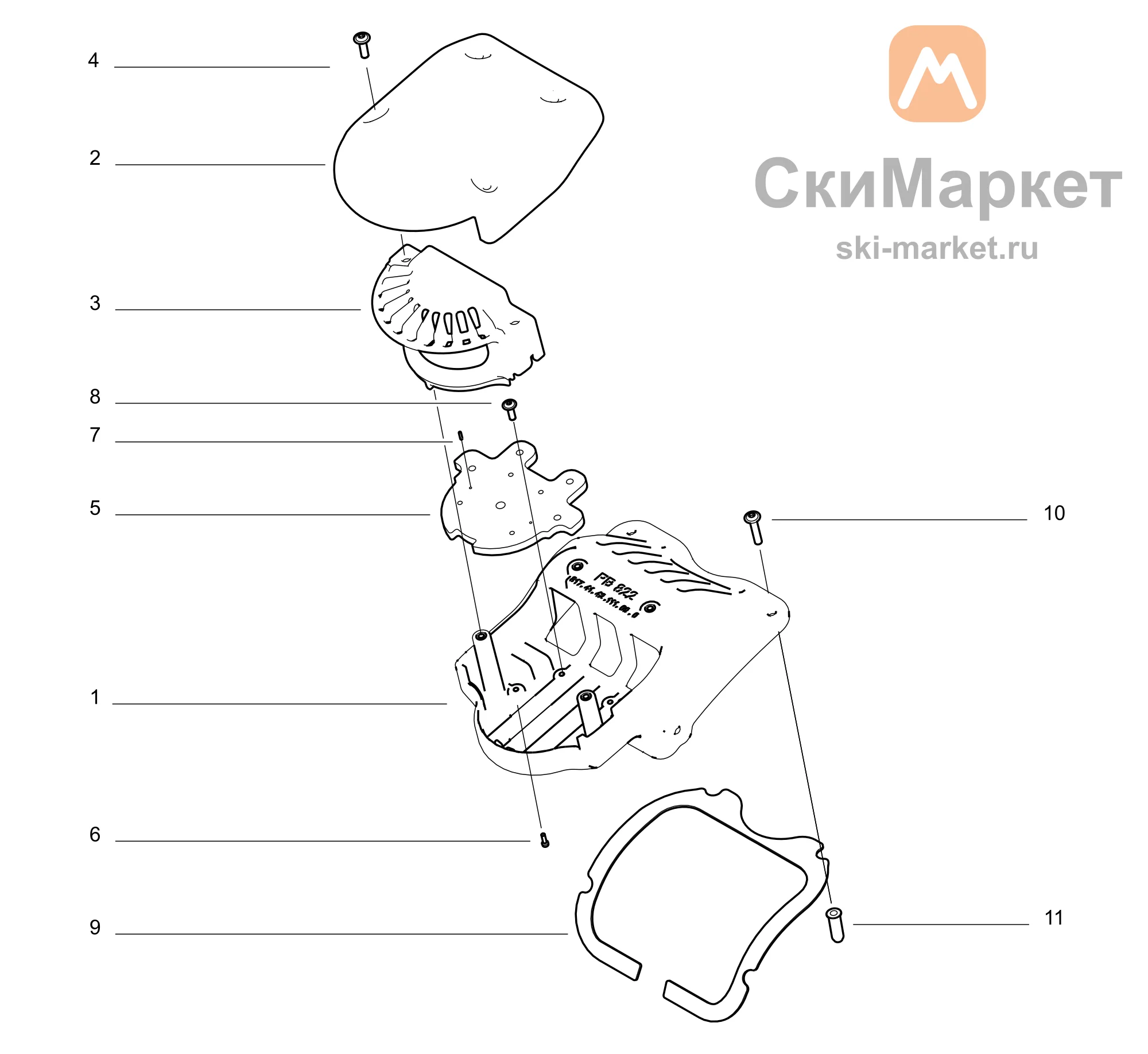 Нижняя часть LiDAR