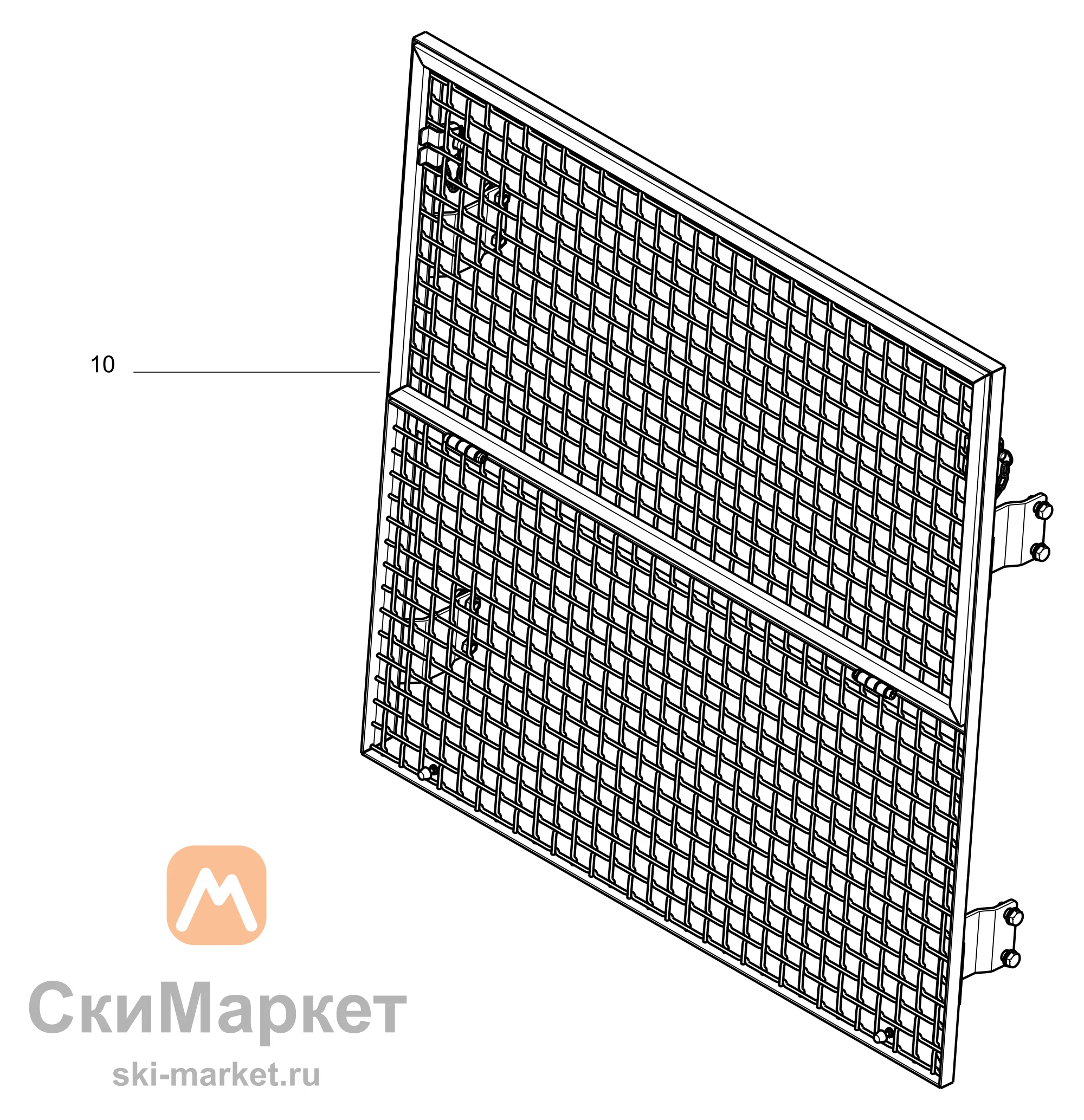 Защита от веток широкая