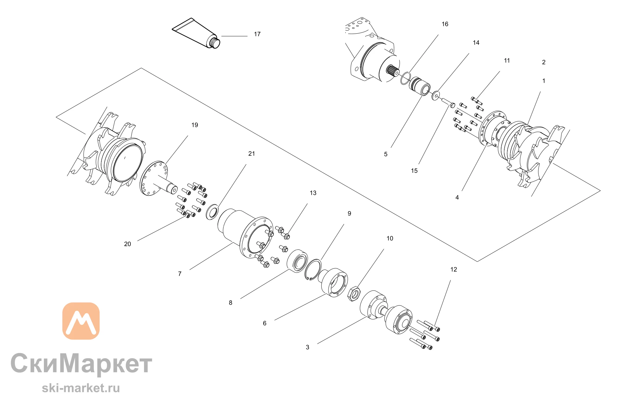 Самоустанавливающийся шарикоподшипник