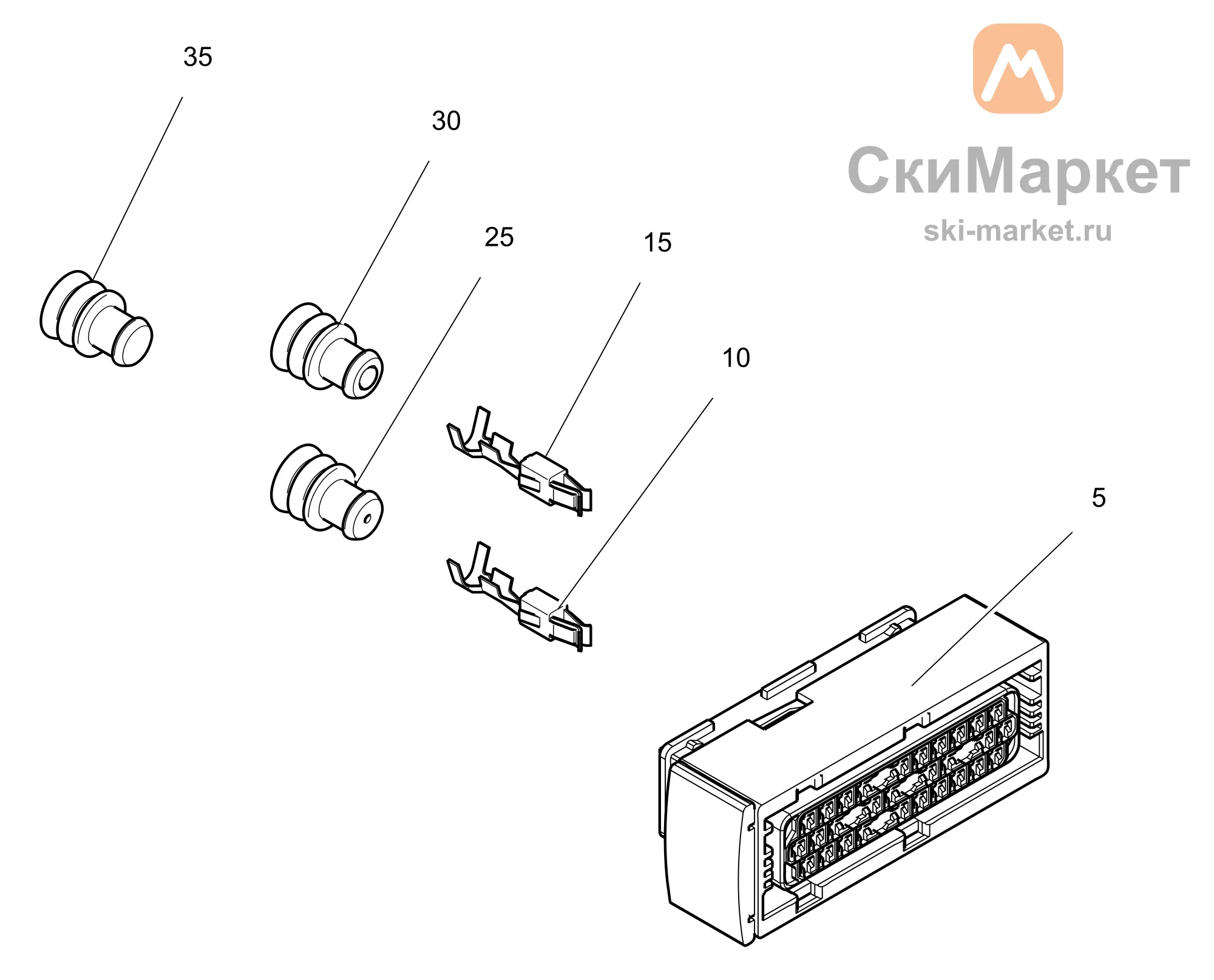 Гнездовая клемма