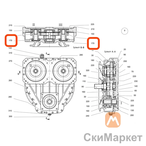 Радиальный шарикоподшипник