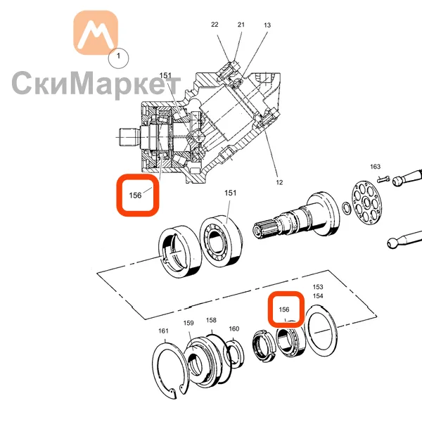 Конический роликоподшипник