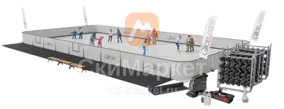 Каток для массового катания Glice