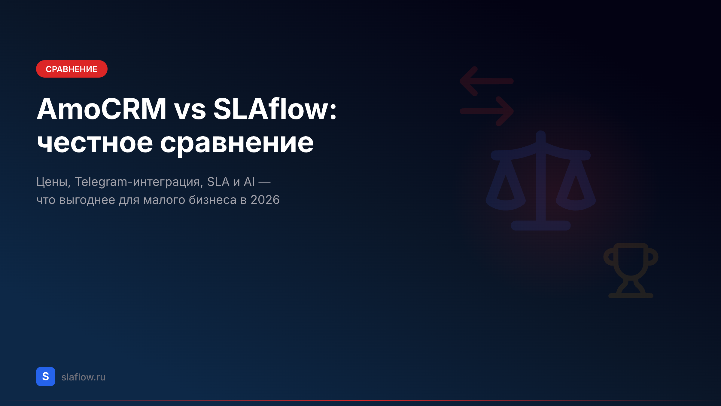 AmoCRM vs Telegram CRM: честное сравнение в 2026 году