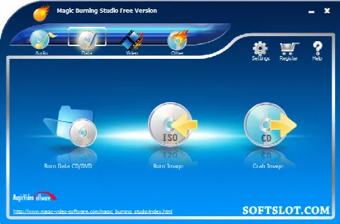 Скриншот №2 к программе Magic Burning Studio
