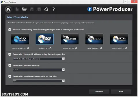 Скриншот №2 к программе CyberLink PowerProducer