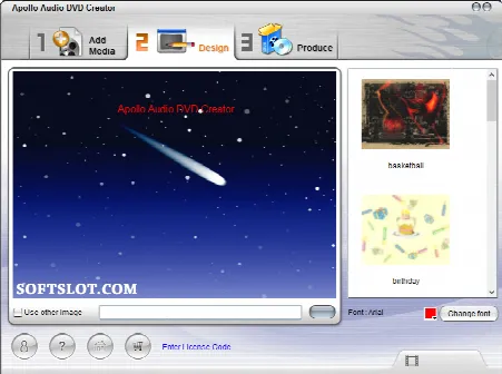 Скриншот №2 к программе Apollo Audio DVD Creator