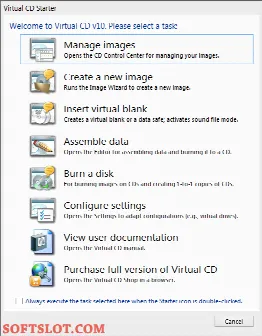 Скриншот №1 к программе Virtual CD