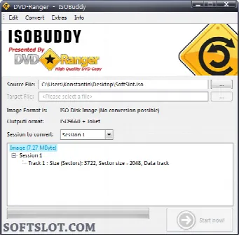 Скриншот №1 к программе ISOBuddy