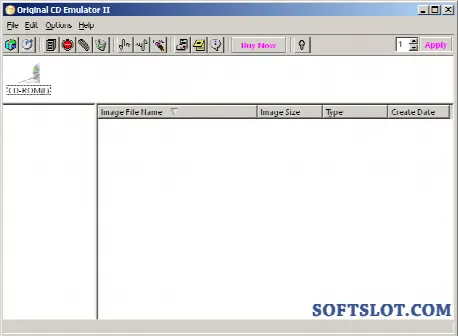 Скриншот №1 к программе Original CD Emulator