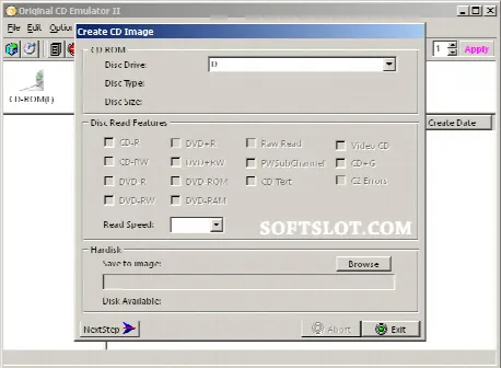 Скриншот №2 к программе Original CD Emulator