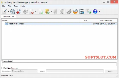 Скриншот №2 к программе Active@ ISO File Manager